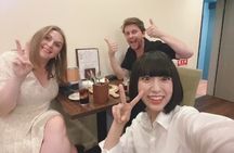 Experience of pairing sake tasting with snacks in Kyoto