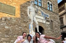 Florence Walking Experience with Music Headphones & Aperol Spritz