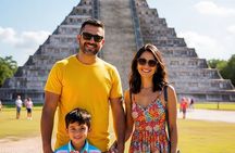 Chichen Itza Cenote Hubiku and Valladolid Private Tour with lunch