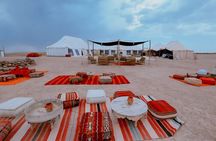 Agafay Desert Sunset Dinner with Traditional Music and Fire Show