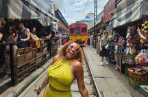 Private Tour: Premium Service Train Market & Floating Market