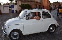 Photos in Fiat500 : Colosseum, Appia Antica and visit to the Catacombs