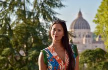 Fiat500 Day&Sunset Photoshoot, with a Roman, pickup included