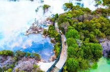 Auckland: Rotorua Te Puia & Maori Village Tour with Haka 