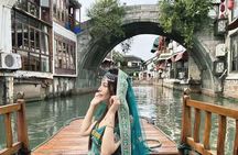 Shanghai Zhujiajiao water town&Bund half day Tour(Private/Group)