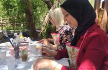 Calligraphy and Painting Workshop in Ouirgane with Asma