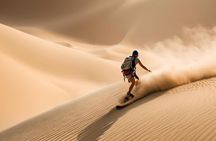 Agadir/Taghazout: Sunset Sandboarding Quad Bike & Moroccan Dinner