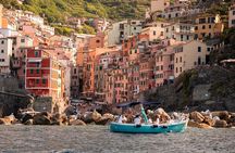 Cinque Terre by the sea with local wine