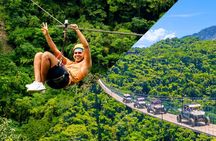 Combo RZR Zip Lines and Mule Ride Jorullo Route