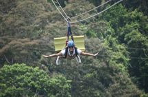 Roatan Zuperman Zip and Zipline Tours Experience