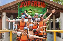 Roatan Zuperman Zip and Zipline Tours Experience