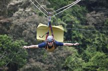 Roatan Zuperman Zip and Zipline Tours Experience