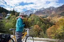 Custom Bike and Walk Countryside Adventure in Rural Japan
