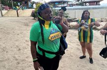  ATV, Horseback Riding Catamaran & Zipline Tour +Ocean Rafting 