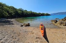 Guided Kayak Tour of Krk in Čavlena Cove