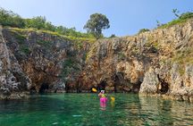 Guided Kayak Tour of Krk in Čavlena Cove