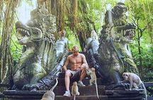 Bali Ubud Zipline, Monkey Forest and Waterfall Adventure