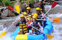 Bali Ubud Zipline River Rafting and Rice terrace Tour with Lunch
