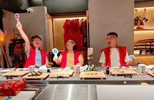 Sushi Making with Interactive Samurai Experience at JIN-ASAKUSA