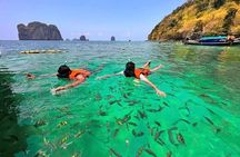 4 Island Day Trip by Longtail Boat with Lunch from Krabi