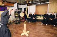 Trial slashing in Bushido with Samurai Sword real sharpnes