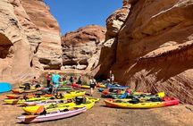 Lake Powell Kayak and Water Antelope Canyon Hike Guided Tour