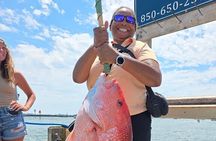6 Hour Family Friendly Party Boat Fishing in Destin