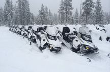 Yellowstone Grand Canyon Full Day Snowmobile Tour