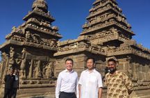 Puducherry to Mahabalipuram Shore Temple Private Tour 