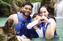 Adventure Damajagua Waterfalls and Monkey House in Puerto Plata