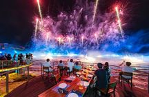 Romantic Dinner with Fireworks, Symphony & Kiss of the Sea Show