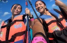 Parasailingcancun and Jet Ski tour over Cancun Bay 