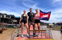 Sunset tour of Kampong Phluk stilts home village on the Tonle Sap