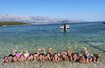Makarska Brač Island Speedboat Tour with Swim Stop