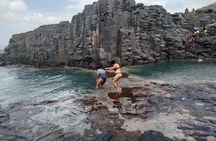 Land excursions in small family groups on Santiago