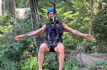 Phuket Skyline Flying Zipline and ATV with Kamala Beach View