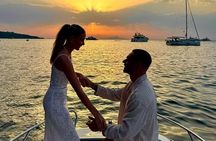 Private Sunset Boat Tour with Prosecco from Sorrento