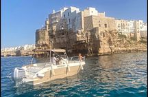 Polignano by boat excursion of groups with aperitif