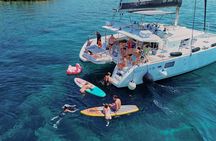 Chania Old Port All-inclusive Catamaran Cruise to Agioi Theodori