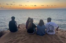 Taghazout: Timlaline Dunes Sandboarding Adventure with Tea