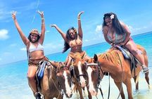 Montego bay horseback ride and swimming Adventure