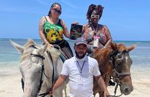 Montego bay horseback ride and swimming Adventure