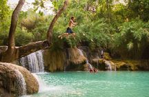 Luang Prabang Alms Giving and Kuang Si Waterfall Private Tour