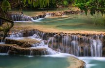 Luang Prabang Alms Giving and Kuang Si Waterfall Private Tour
