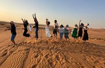 Dubai Evening Desert Safari with BBQ Dinner and Shows