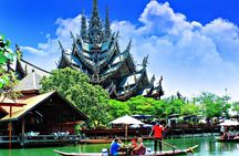 Bangkok: Pattaya Truth Sanctuary & Coral Island Private Tour