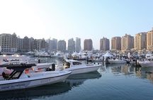 Thrilling Jetboat Adventure with Stunning Doha Skyline Views
