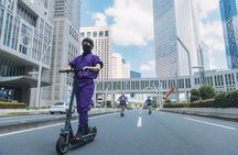 Tokyo Ninja E Scooter Tour with Local Guide NINJA GO RIDE