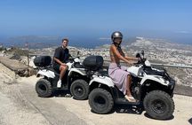 Santorini ATV Highlights Tour: Oia, Viewpoints & Volcanic Beaches