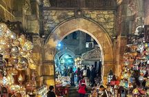 Khan ElKhalili night tour, Bedouin dinner in the desert + feluca